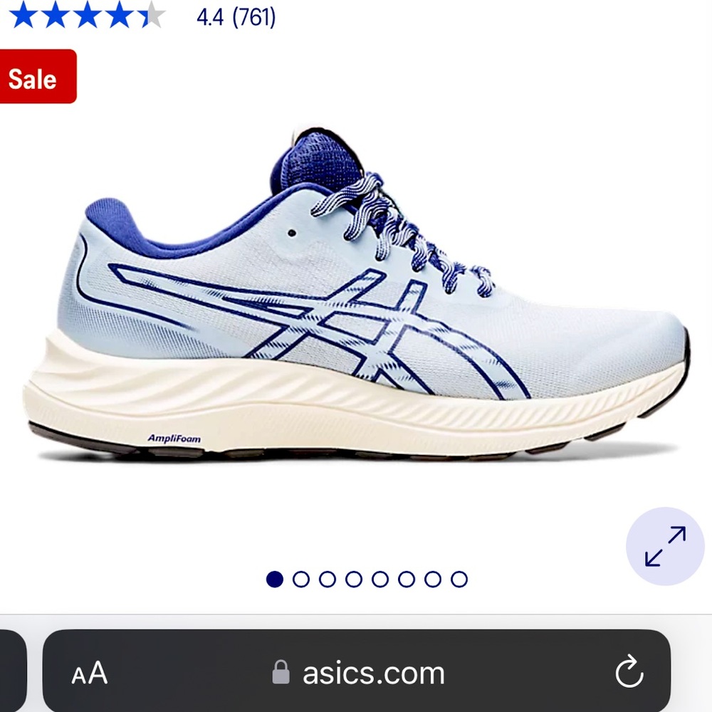 ASICS Gel-Excite 9 in Sky, Women’s Size 8, NWOT Never Worn!